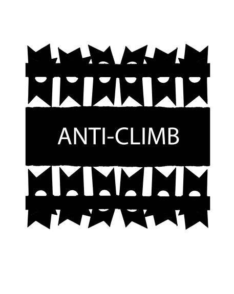 anti-climbs